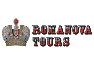 Romanova Tours logo design